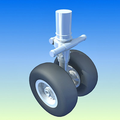 model airplane wheels