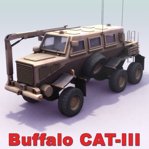 buffalo mrap 3d model