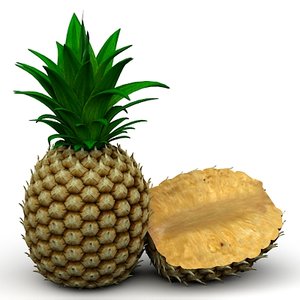 3ds max pine pineapple