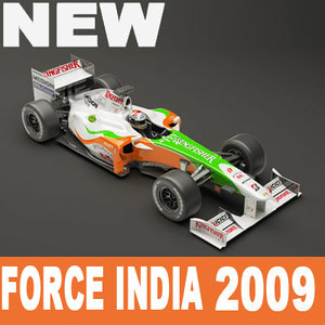 3d model of force india