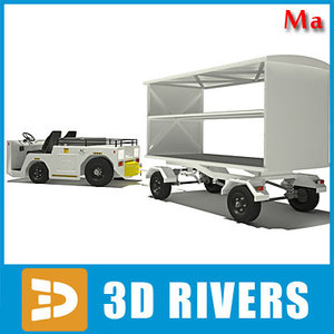 ma airport baggage tractor 01