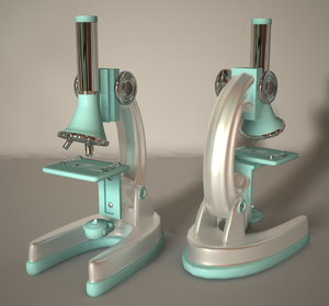 maya microscope realistic