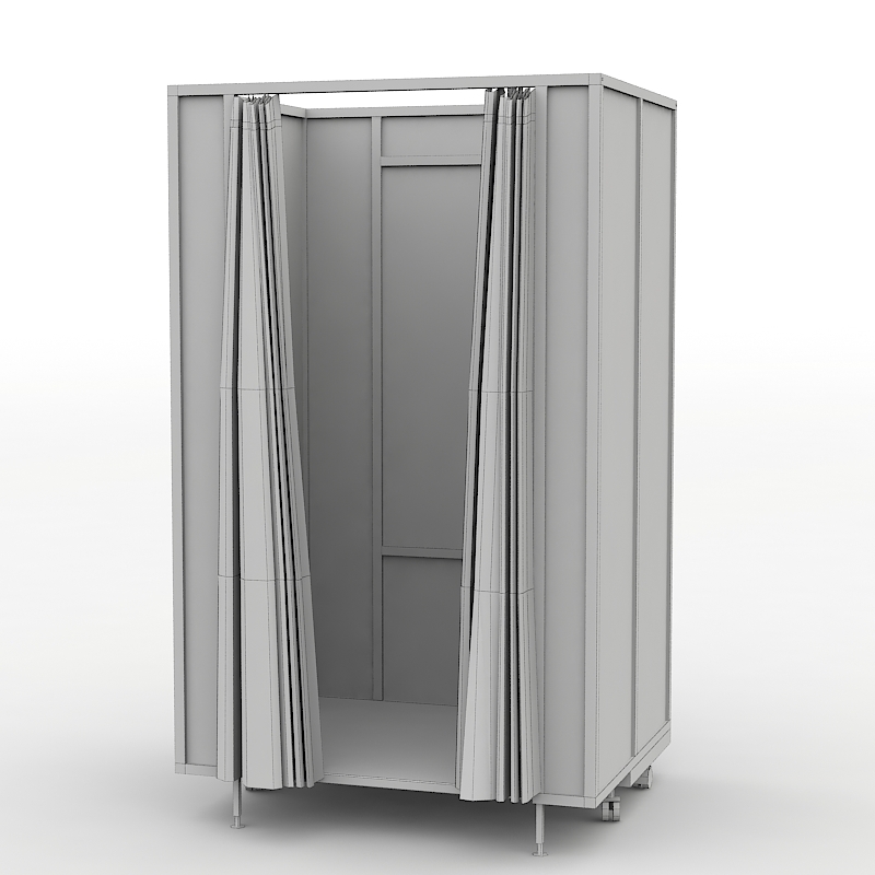 fitting room v1 3d model