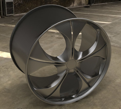 자동차 림 3D 모델 - TurboSquid 451018