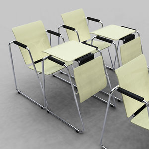 3dsmax seattable seat table furniture