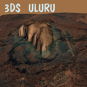 3ds uluru australia megalithic