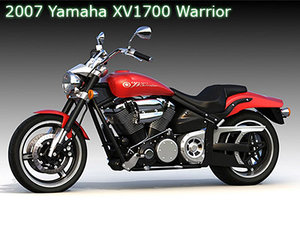 yamaha road star 3d model