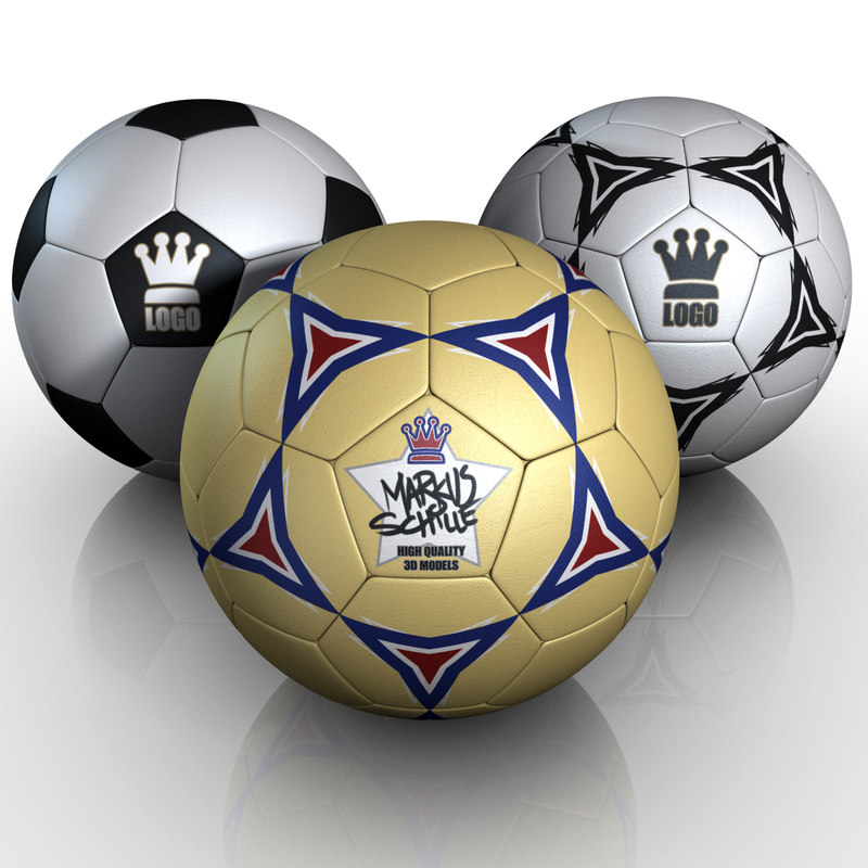 football soccer 3d model