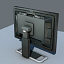 3ds max low-poly monitor hp l3065