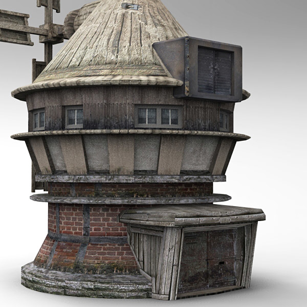 mill old 3d max