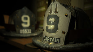 fireman helmet 3d model