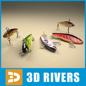 fishing lure 3d model
