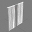 window curtains 3d model