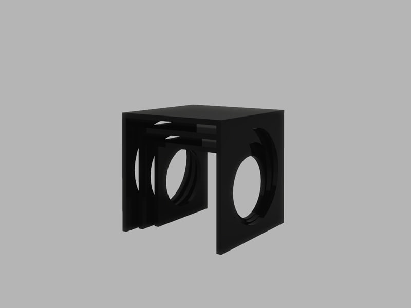 Contemporary Nest Tables Max