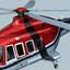 aw139 helicopter aircraft 3d model