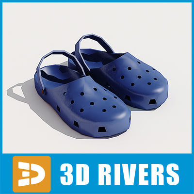 3d model  crocs  shoes  fashion