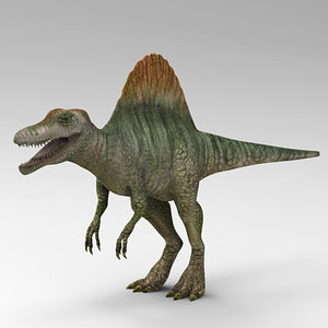 spinosaurus dinosaur 3ds