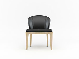 3d model normal chair giorgetti