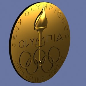 olympic medal 3ds