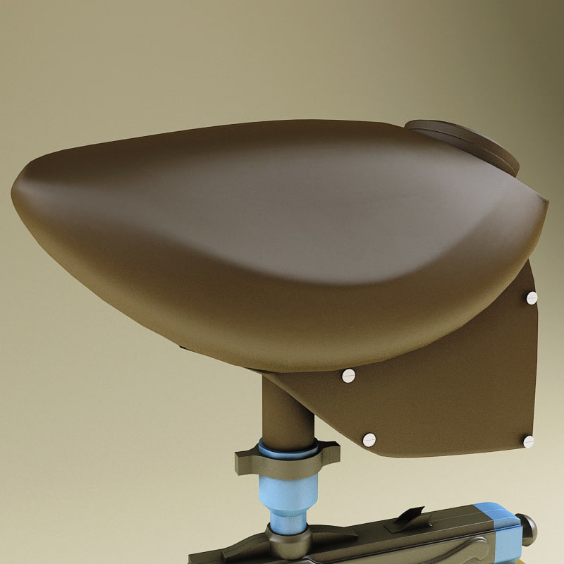 paintball marker aim autococker 3d max