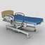 medical hospital bed 3d model