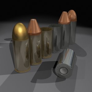 3d 9mm bullet set