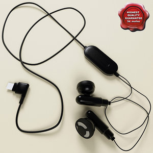 3ds earphones modelled