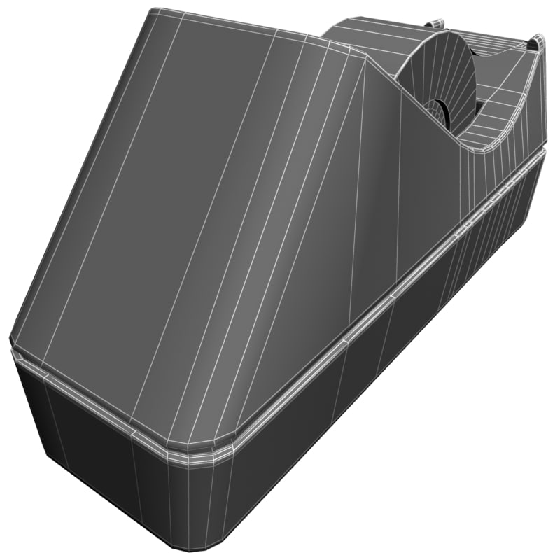 3d model tape dispenser