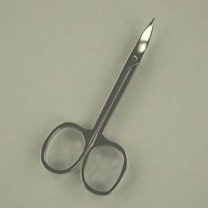 3d manicure scissors