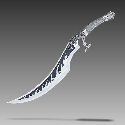 3ds max fantasy knife dragon