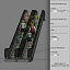 parametric escalator 9 animation 3d model