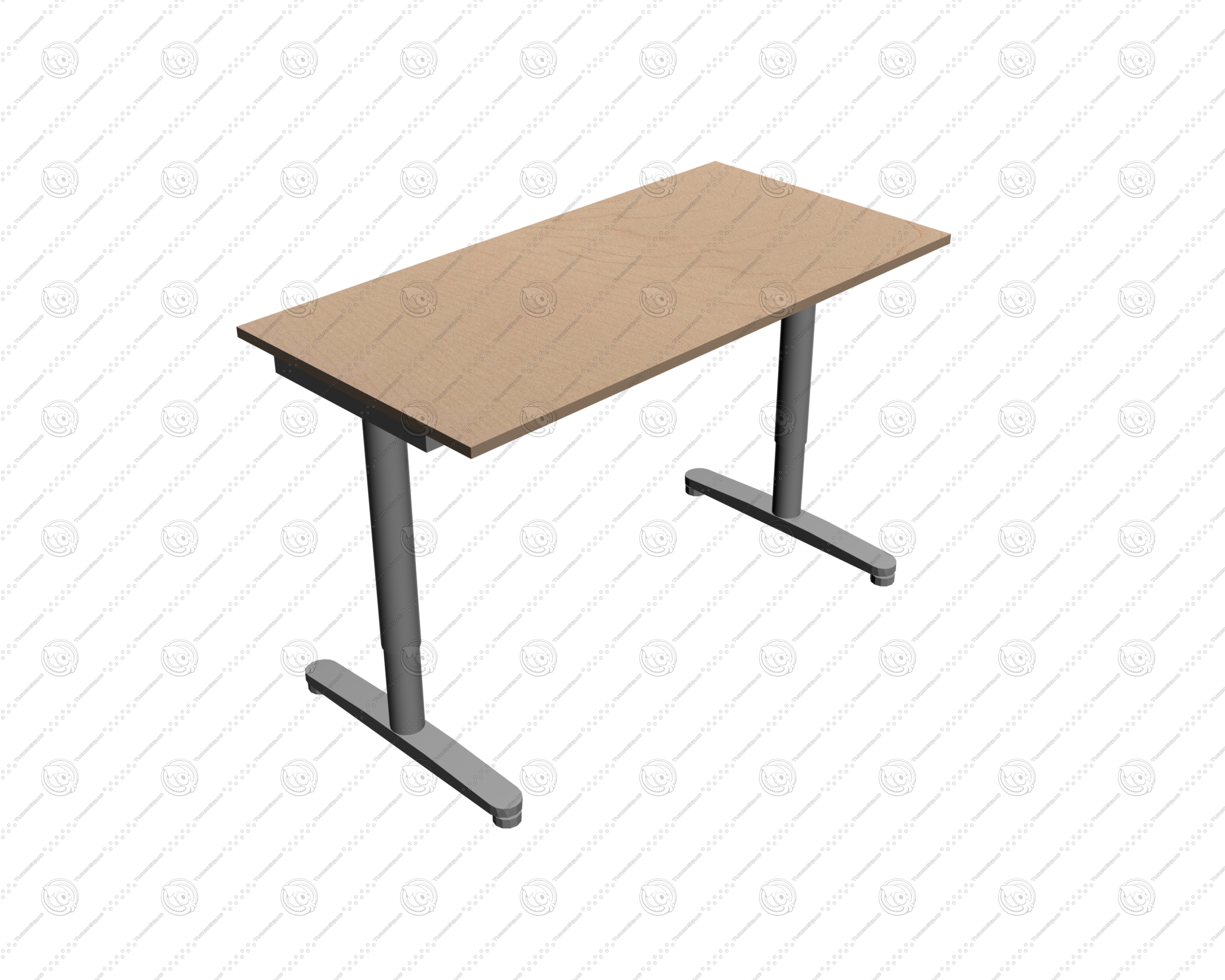 3ds Max Ikea Galant Table