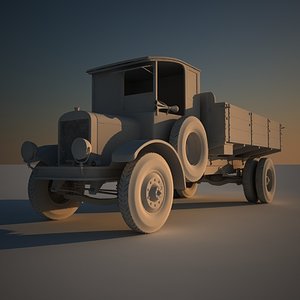 old truck 3d max