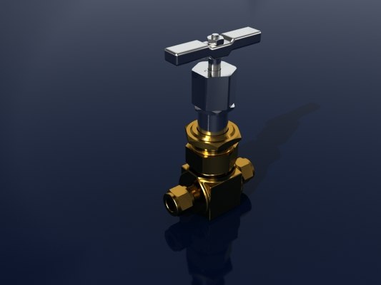 valve 3d model