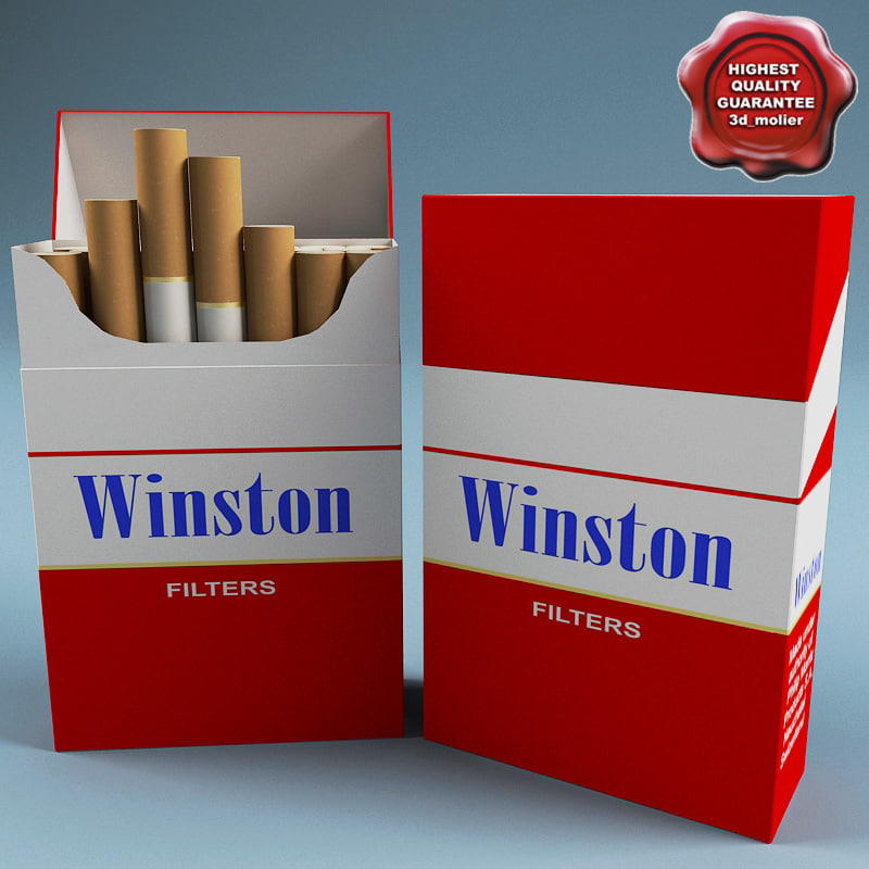 winston-cigarettes-3d-max