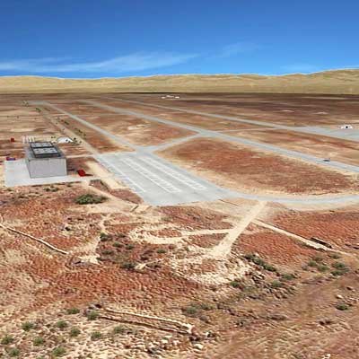 airfield desert 3d model