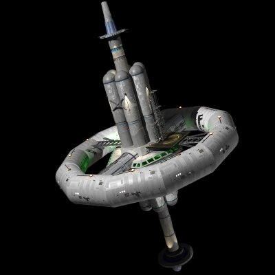 space station doctor ark 3d model