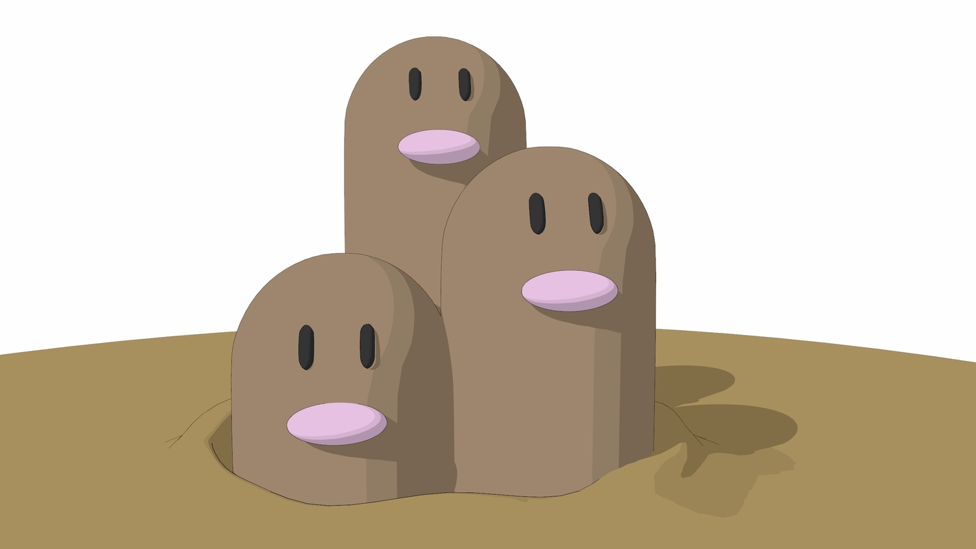 sexy dugtrio figure