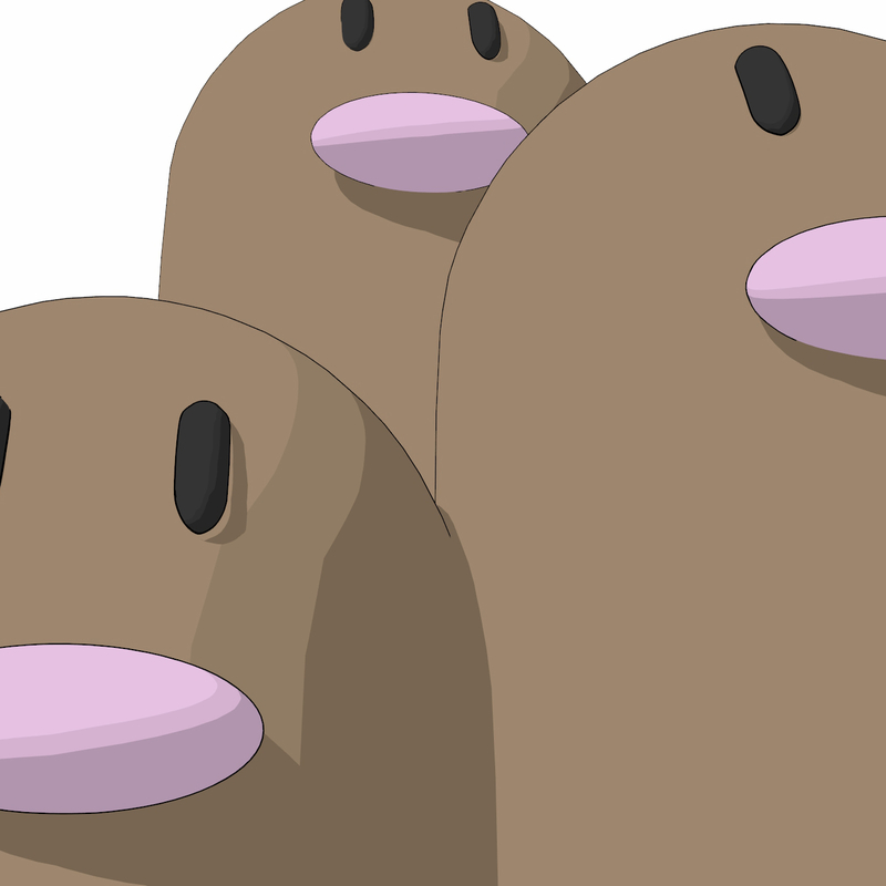 sexy dugtrio figure