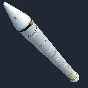 3d solid rocket booster