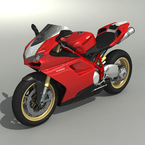 ducati motorcycle 3d model