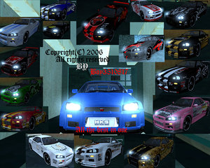 3ds max nissan skyline