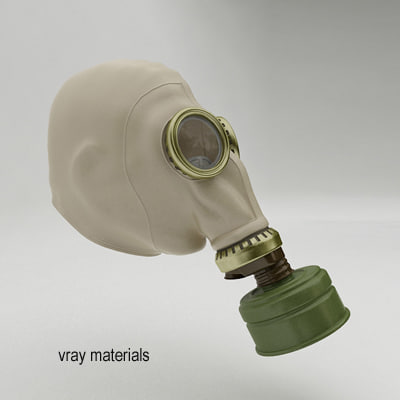 gas mask 3d model