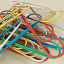 colored paperclips 3d model