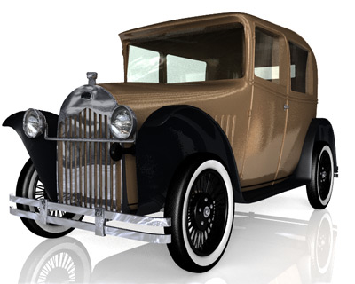 Oldtimer Old 3d 3ds