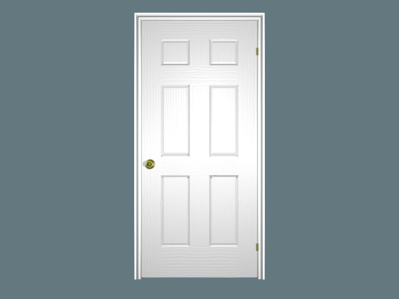 6 Panel Door Casing 3ds