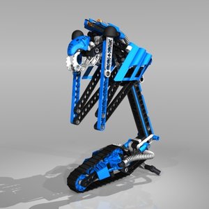 3d lego bionicle model