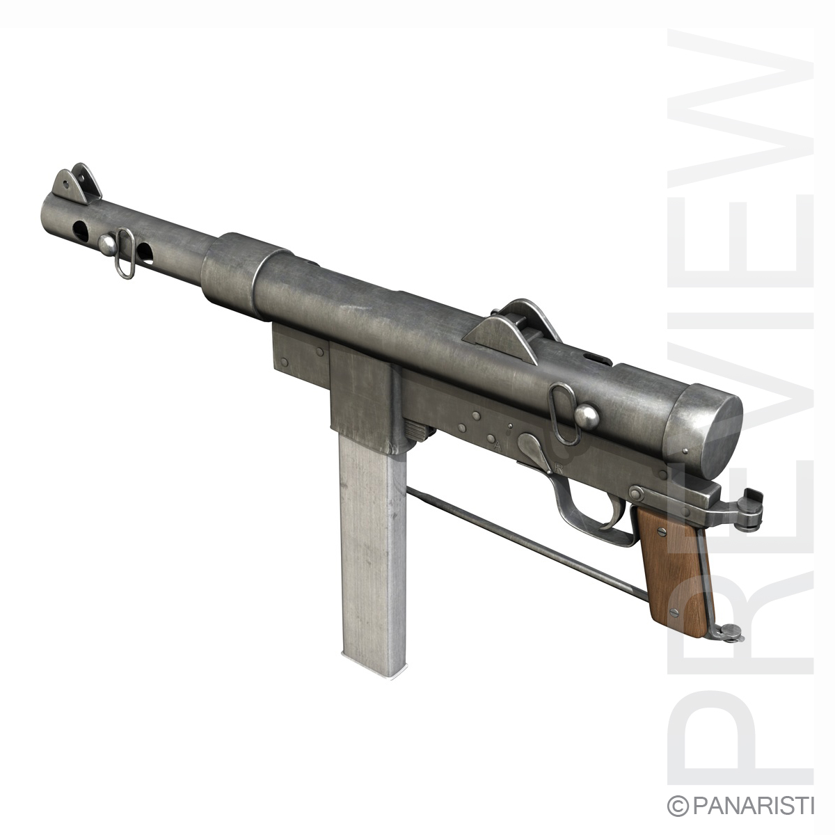 carl gustav m45 - 3d model