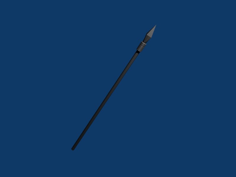 free war spear 3d model