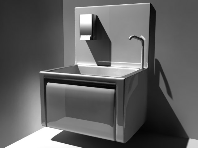 3d Model Hand Sinks